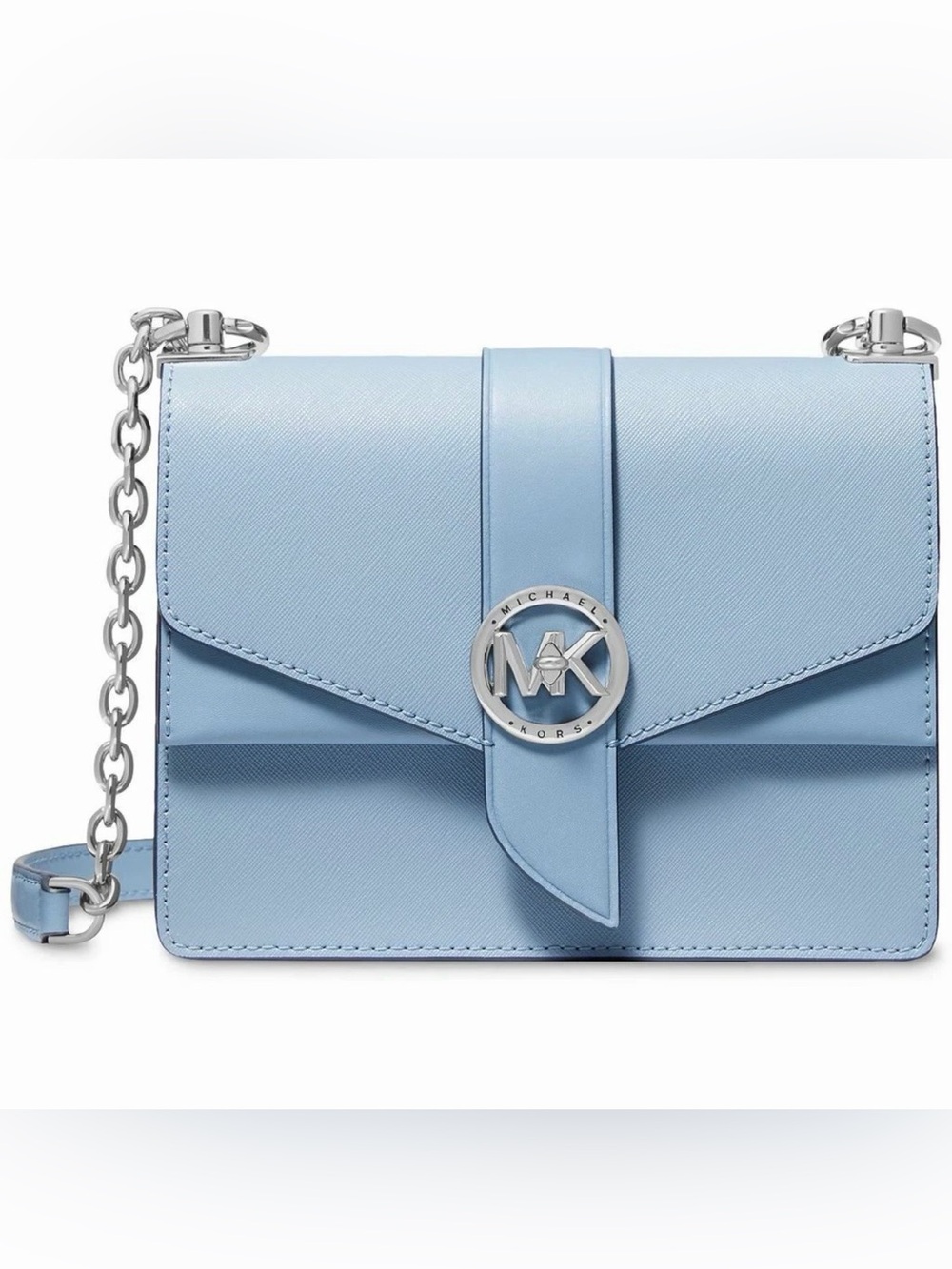 MICHAEL KORS Small Greenwich Crossbody Bag in Saffiano Leather